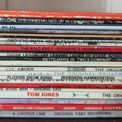 Showtune and Soundtrack LP Assortment