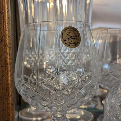 Lighted Curio, Crystal, Cut Glass, and More! 
