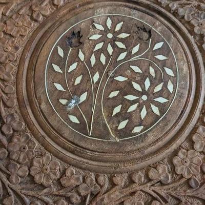 Hand Carved Butterfly Leg Wood Tables