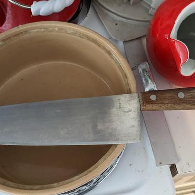 Contents of South Kitchen Cabinets