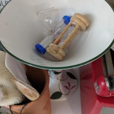 Contents of South Kitchen Cabinets