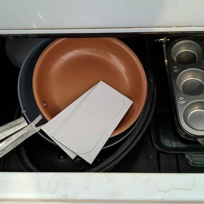 Contents of South Kitchen Cabinets