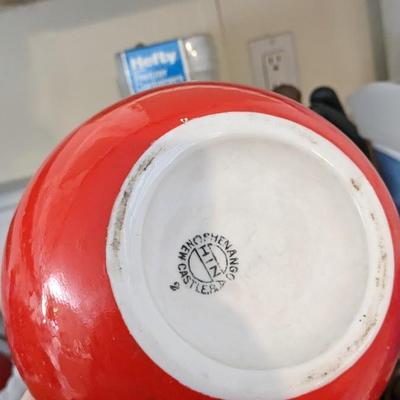Contents of South Kitchen Cabinets