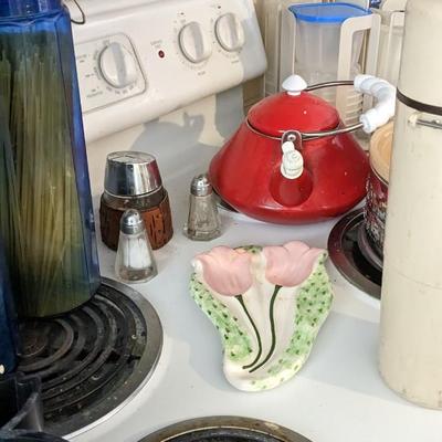 Contents of South Kitchen Cabinets