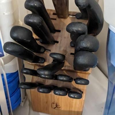 Contents of South Kitchen Cabinets