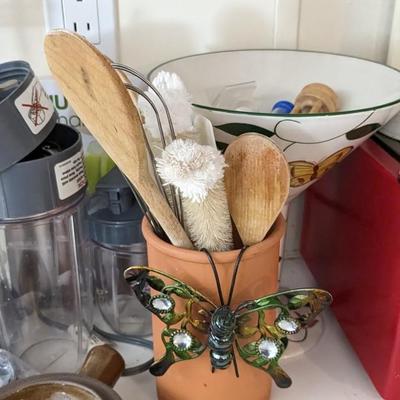 Contents of South Kitchen Cabinets