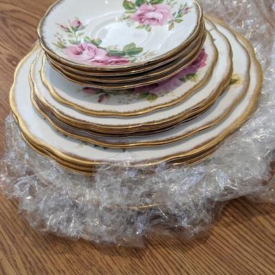American Beauty Royal Albert China