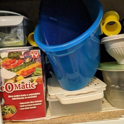 Contents of North Kitchen Cabinets