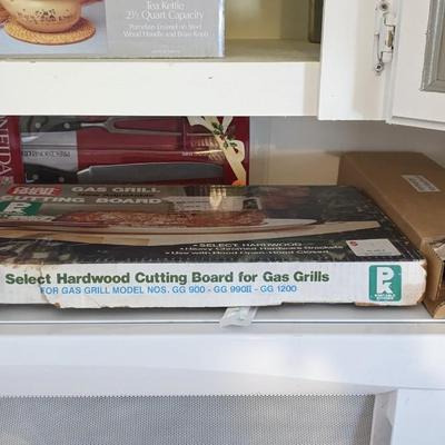 Contents of North Kitchen Cabinets