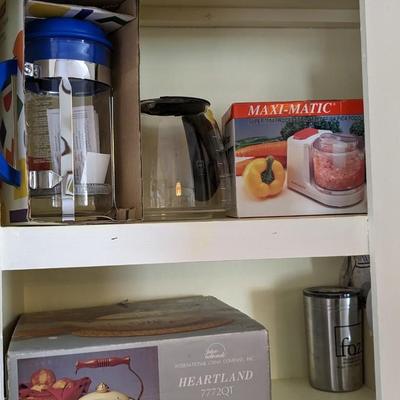 Contents of North Kitchen Cabinets