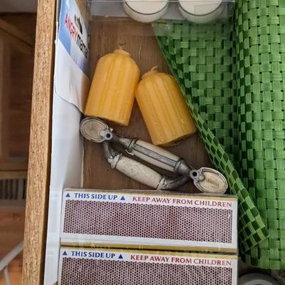 Contents of Kitchen Closet