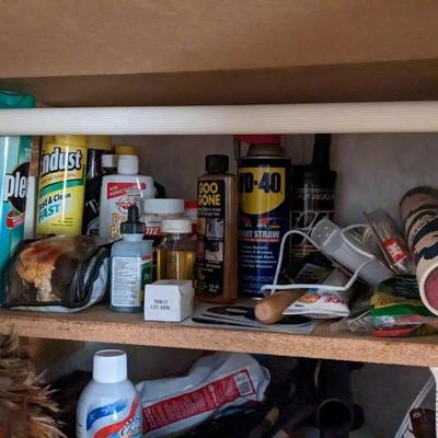 Contents of Kitchen Closet