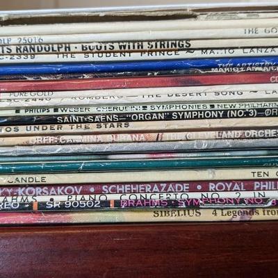 Orchestral, Vocal, and Symphony LP Assortment (HUGE)