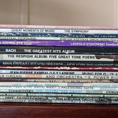 Orchestral, Vocal, and Symphony LP Assortment (HUGE)