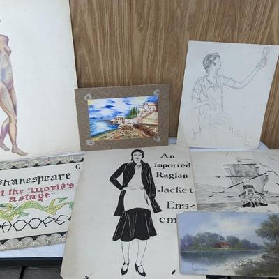 Mary Griffith Artist's Portfolio, Wood Block Prints, and More! 