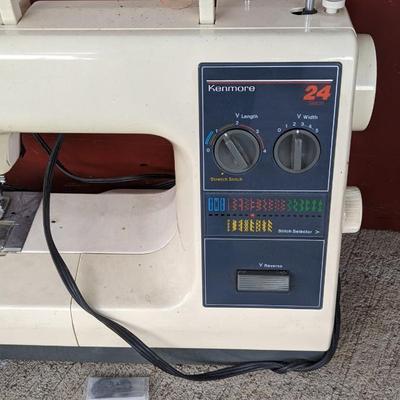 Kenmore 24 Stitch Sewing Machine with Extras