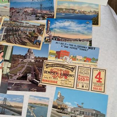 Postcards and Small Ephemera