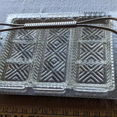 Beautiful Keystoneware Hammered Aluminum 622 Relish Tray