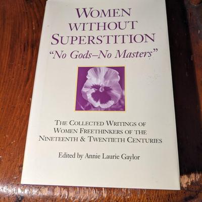 Signed Annie Laurie Gaylor Edited Women Without Superstition 