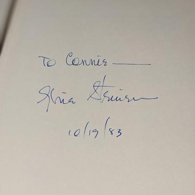 Signed Copy Gloria Steinem, Outrageous Acts and Everyday Rebellions