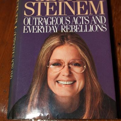 Signed Copy Gloria Steinem, Outrageous Acts and Everyday Rebellions