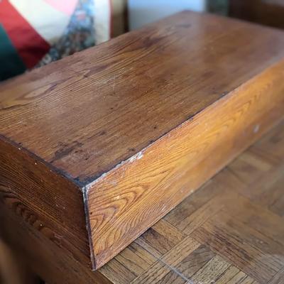 Antique Sapolin Paints Wood Cabinet Advertising Display