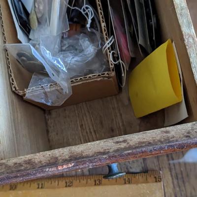 Antique Sapolin Paints Wood Cabinet Advertising Display
