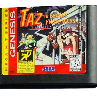 Taz in Escape From Mars - Sega Genesis Game
