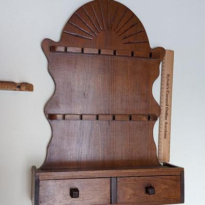 Sweet Spoon Wall Display with Drawers