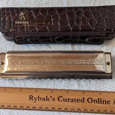 M. Hohner Germany 64 Chromonica Professional 280 C Key Harmonica