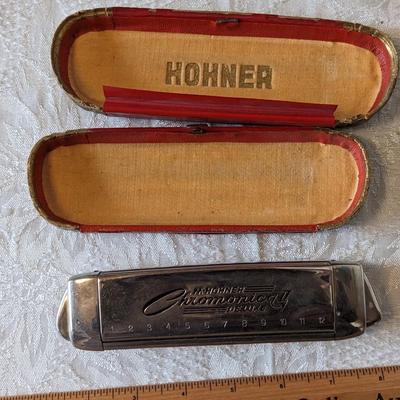 Very Vintage M Hohner Chromonica II Deluxe