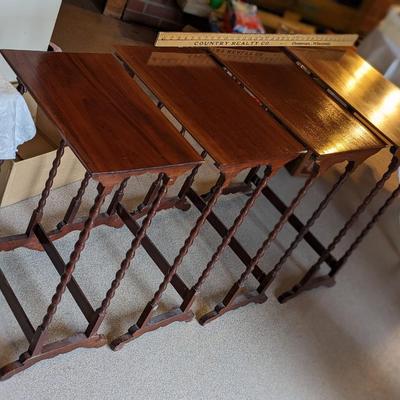Vintage Nesting End tables