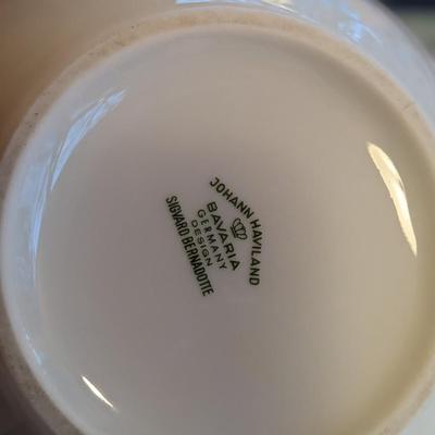 Lovely MCM White Johann Haviland Bavaria Germany Sigvard Bernadotte