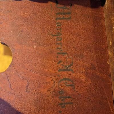 Antique Handcrafted Storage Stool