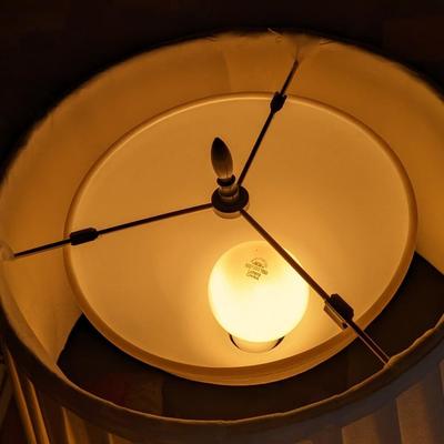 Lovely MCM Brass/Metal/Copper Floor Lamp