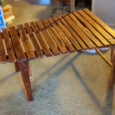 Vintage Handmade End Table