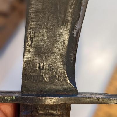 US WW1 1917 Bolo Knife