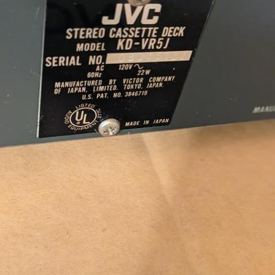 Rare JVC KD-VR5 Stereo Cassette Deck