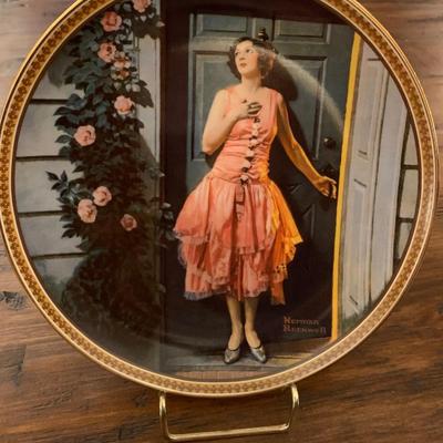 Norman Rockwell plate