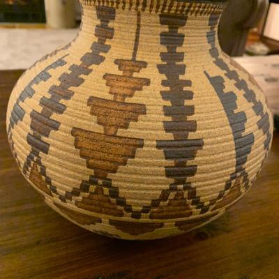 David Salk ceramic pot