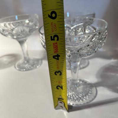 Cut Glass Crystal Sherbets desserts (4)