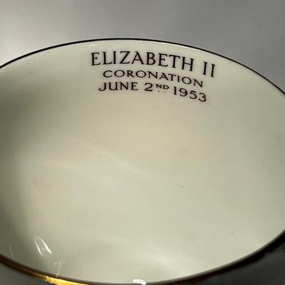 Elizabeth II Coronation Cup and Saucer 1953