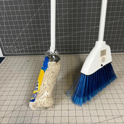 NEW Broom and Mop 