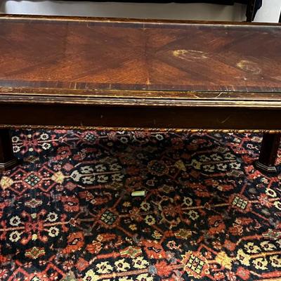 Walnut Coffee Table, Vintage  