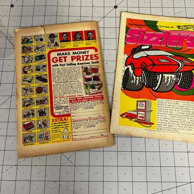 2 Sargent Fury Comics from 1972 