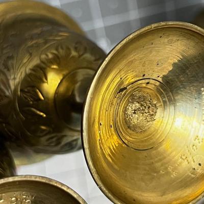 Small Collection of Brass Items