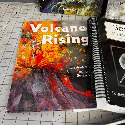 Young Adult Books; Volcano, Spiders, Solar System