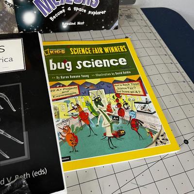 Young Adult Books; Volcano, Spiders, Solar System