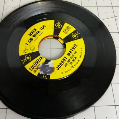 Box of 45 Records; A lot of Country 