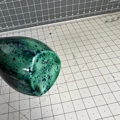 Bud Vase Ceramic, Green 